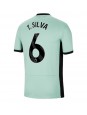 Moški Nogometna dresi replika Chelsea Thiago Silva #6 Tretji 2023-24 Kratek rokav